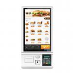 Buy cheap Restaurant Self Service Food Ordering Kiosks Machine With 24 Inch 27 Inch 32 Inch Panel from wholesalers
