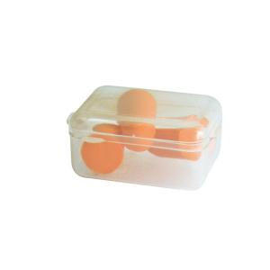 SNR 28dB Yellow Silicone Earplugs Popular Model for Hearing Protection and