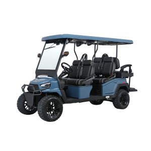 Buy cheap Safe & Comfortable Lifted Electric Golf Buggy with 4 Seats & 2 Rear 72V 450Ah Lithium Battery from wholesalers
