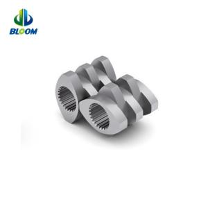 Buy cheap Parallel Co Rotating Twin Screw Plastic Extruder Nickel Alloy Screw For PEEK Production from wholesalers