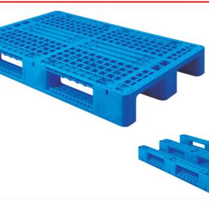 Buy cheap Nine Foot Style Stackable Plastic Pallet Reusable Corrosion Resistant from wholesalers