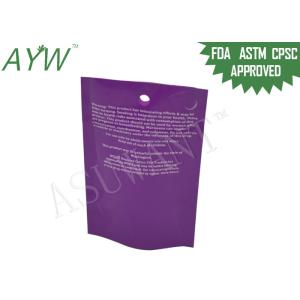 Buy cheap Custom Colorado Smell Proof Weed Bags With Eyeable Window / Zip Closure FDA from wholesalers