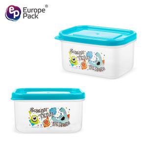 Buy cheap Cartoon pattern Plastic food containers with lids preservation box from wholesalers
