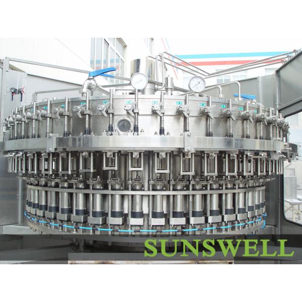 Buy cheap 3 In 1 Full Automatic Carbonated Filling Machine For Drinking PET Bottles from wholesalers