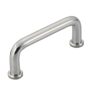 Buy cheap Gray Chrome Plating Industrial Pull Handle SUS304 With Seat Surface from wholesalers