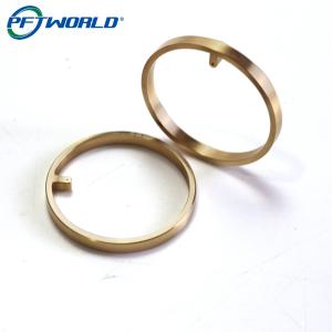 Buy cheap Large quantity custom CNC turning precision machining brass parts service from wholesalers