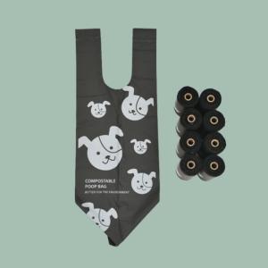 Buy cheap Eco Friendly 100 Biodegradable Dog Waste Poop Bags Custom Printed With Handles Scented product