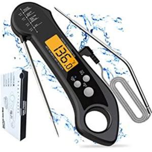 China Safe 2 In 1 Dual Probe Digital Food Thermometer With Alarm Backlight on sale China Safe 2 In 1 Dual Probe Digital Food Thermometer With Alarm Backlight on sale
