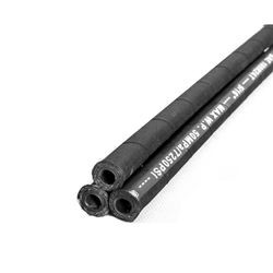 22mm Wire Reinforced Hydraulic Rubber Hose Spiraled Extensible Industrial Rubber