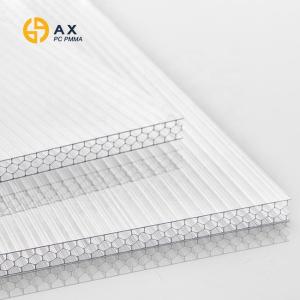 Buy cheap Blue Honeycomb Polycarbonate Hollow Sheet from wholesalers
