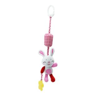 Buy cheap Hanging Baby Rattle Crinkle Squeaky Toy With Teethers Plush from wholesalers