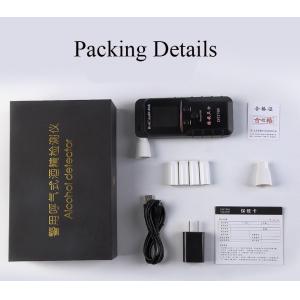 Rechargeable Portable Alcohol Tester Po Lice Breathalyzer Automatic