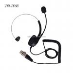 Buy cheap Single Headband Ear Headband Light Weight With Electret Microphone Intercom from wholesalers