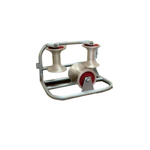 Buy cheap Transmission Aluminum Sheave Triple Corner Ground Roller from wholesalers