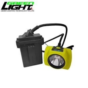 China High Quality Digital Display Corded Led Miner Lamp 14Ah 530lum Mining Cap Light Underground Rechargeable Miner Headlamp with Plug & Play on sale