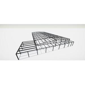 Buy cheap Optional Lift Steel Structure Warehouse With C/Z-Section Steel Purlin from wholesalers