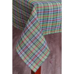 Checkered Gingham Tablecloths Fabric With 100% Eco Friendly Polyester Material