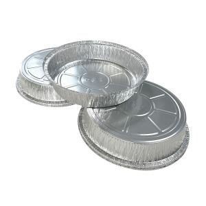 Buy cheap 9 Inch Round Foil Pizza Pan Aluminium Foil Tray Containers For Food Roasting from wholesalers
