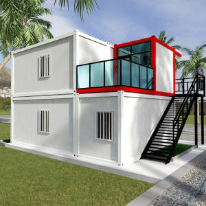 Detachable Modular Prefab Container House With Bathroom Steel and Customized