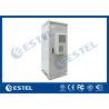 Buy cheap Temperature Control Custom Made Antitheft Outdoor Telecom Cabinet With Front Door And Back Door from wholesalers