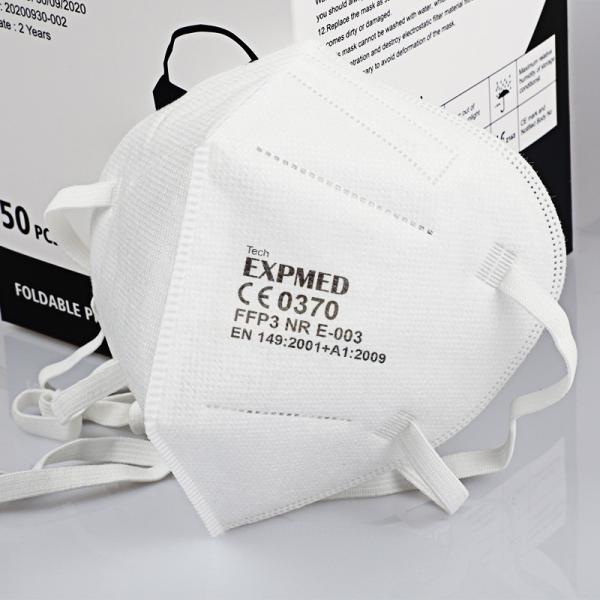 Lightweight Anti Smoke White FFP3 Face Mask