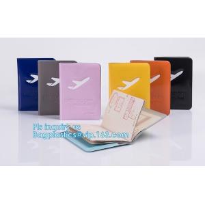 shinny promotion PVC Passport cover or Passport Case, PU and PVC grid card