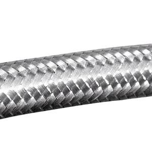 Expandable Stainless Steel Cable Sleeve Abrasion Resistance Custom Logo Printing