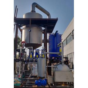 Buy cheap Tubular Type MVR Evaporator 500-5000l Sewage Treatment Machine For Ammonium Sulfate Evaporation Concentration from wholesalers