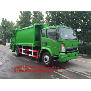 Hydraulic System Special Purpose Truck Howo 6m3 Compacted Compression Garbage