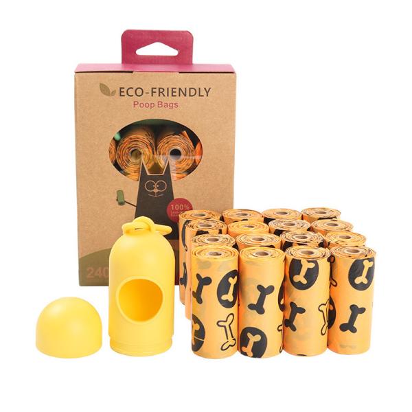 Quality Sustainable Dog Poo Bags Customized Printed Bio Degradable Eco Friendly by Pet Products for sale
