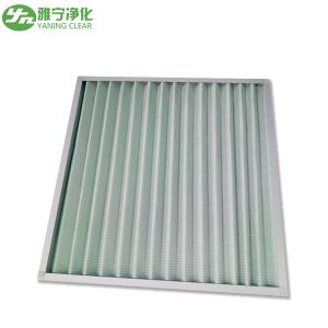 Metal Washable Air Filter Corrugated Aluminum Mesh Air Filter
