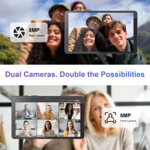 Buy cheap C idea 8 Inch Smart Tablet PC With Keyboard 8GB RAM+512 ROM 800*1340 IPS  incell Touchscreen Display gray CM866 from wholesalers