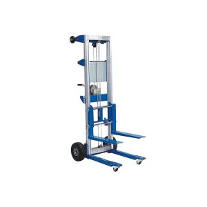 Buy cheap WFH SW Mini Winch Stacker With Light Alumium Mast Capacity 227Kg from wholesalers