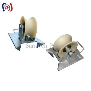 China Cable Pithead Roller SH130S 10KN Load for Cable Pulling on sale