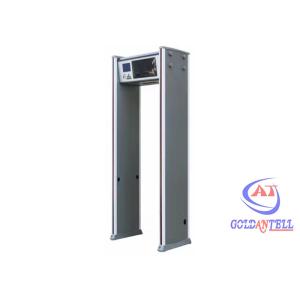Buy cheap Walk Through Metal Detector Security Gate 600mm Width With Temperature Check from wholesalers
