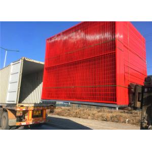 Buy cheap Longlife Temporary Welded Mesh Fence Colourful Powder Coated Canada Standard from wholesalers
