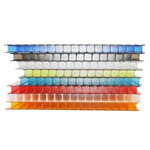 Buy cheap Anticorrosive Double Wall Polycarbonate Sheet UV Proof Multipurpose product