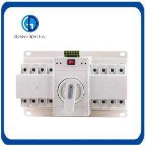 Buy cheap White Electrical Automatic Changeover Switch Dual Output 1A-63A Currency US from wholesalers