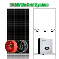Buy cheap Single Core 2400Pa 15kW On Grid Solar Panel Inverter System product