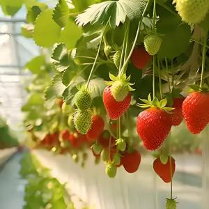 Buy cheap Polycarbonate Greenhouse for Strawberry Substrate Culture Customized from wholesalers