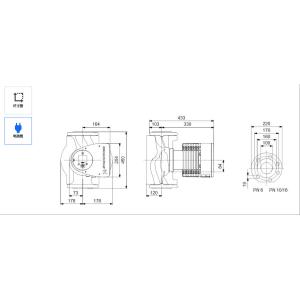High-Efficiency Grundfos Magna3 Circulation Pump for Commercial Heating
