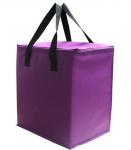 Buy cheap Insulated Cooler Tote Bags / Disposable Lunch Bag / Purple Cooler Bag For Adults from wholesalers