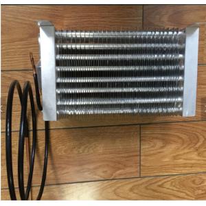 Buy cheap 30mm OD Blast Freezer Fin Tube Evaporator Microchannel For food processing industry from wholesalers