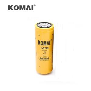 Komai Excavator Spare Parts Fuel Filter 1R-0749 P55-1712 H170WK for D8N.D8R.D9N