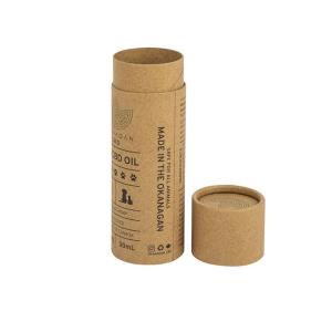 Buy cheap Speciality Paper Orange Round Kraft Boxes OEM ODM Available from wholesalers
