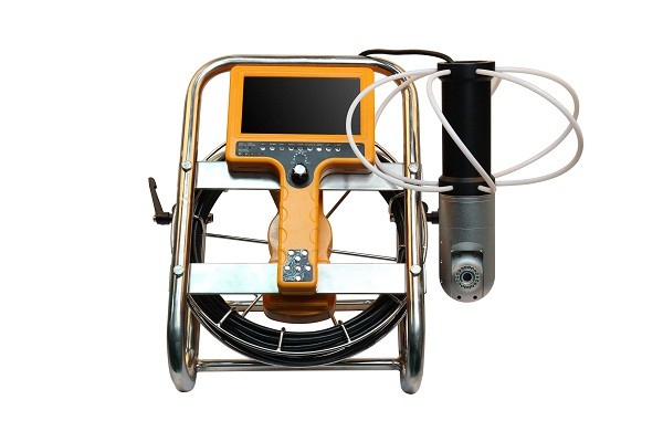 chimney inspection and cleaning with pan tilt chimney camera