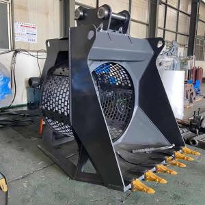 Buy cheap 0.46 - 1.2 M3 Capacity Excavator Sieve Bucket Hydraulic Rotating Screen Bucket from wholesalers