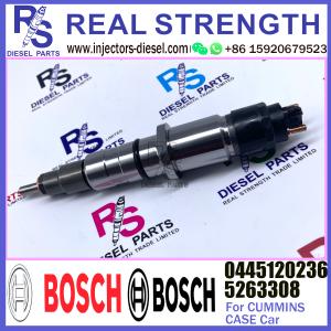 China Diesel Fuel Common Rail Injector 0445120236 0445120125 5263308 For CUMMINS QSL9 on sale