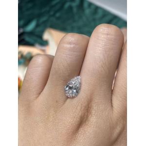 Buy cheap Synthetic Pear Shaped Lab Created White Diamonds VS1 Clarity Grade from wholesalers