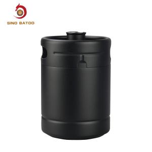 Portable CO2 Mini Keg Dispenser , Stainless Steel Homebrew Kegerator Kit